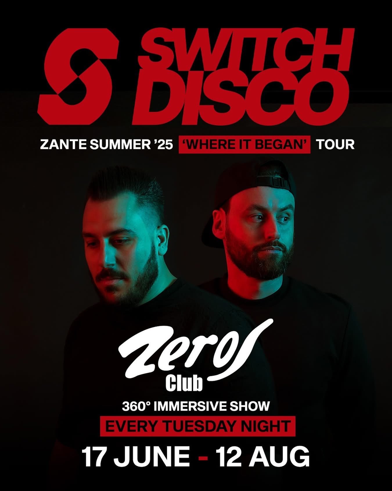 Zante Agenda Party Zeros Club